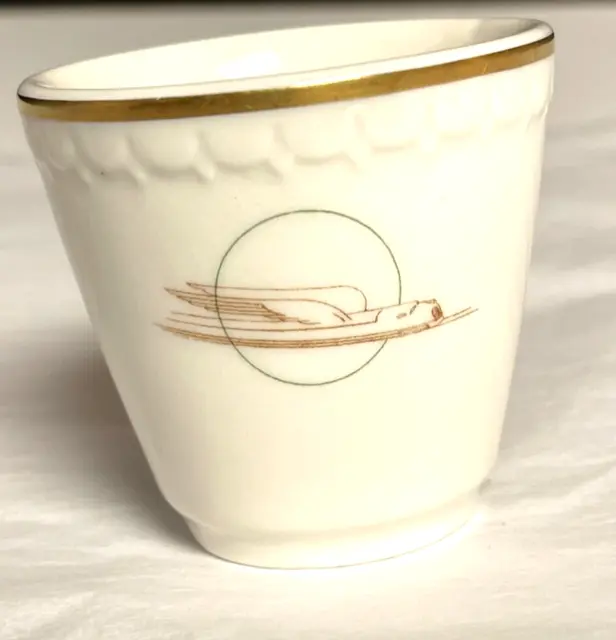 Union Pacific Railroad Winged Streamliner Dining Car Coffee Tea Cup Syracuse