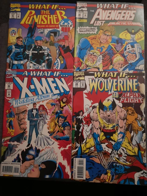 What If 2Nd Series 56 57 59 60 Avengers X Men Wolverine Punisher Multipack
