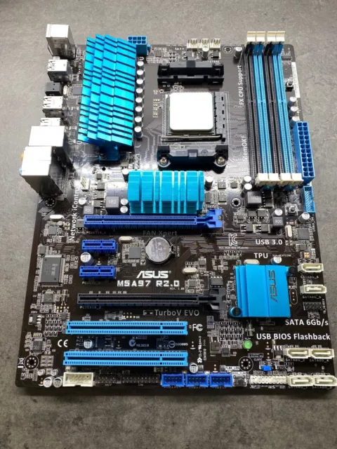 M5A97 R2.0 ASUS AMD Motherboard 970 Socket AM3+ ATX ddr3 usb3.0 sata3