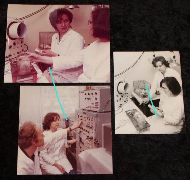 DDR ,Medizinische Forschung ,3 ältere Fotos