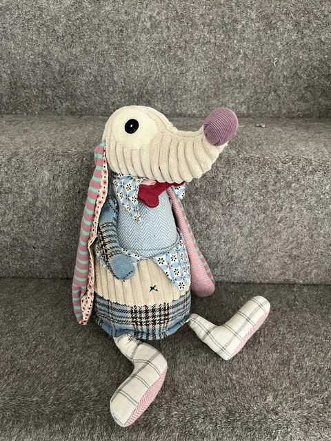 Peluche Attività LES DÉGLINGOS Cyrano La Volpe - Giocattolo Risveglio 36 Cm Con Spirale, Specchio E Anello Dentizione, Senape