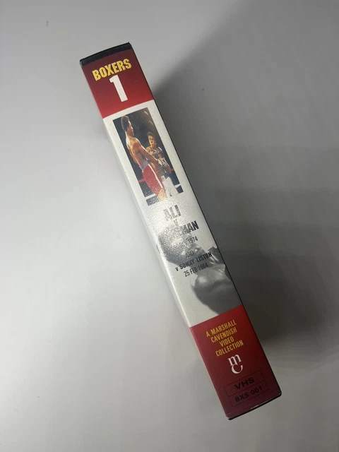 MUHAMMAD ALI BOXERS Boxing VHS Video Cassette 1996 VS Chuck Wepner VS ...
