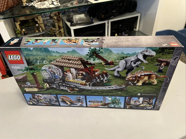 75941 LEGO JURASSIC World Indominus Rex vs. Ankylosaurus Dinosaur ...