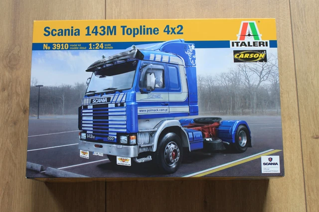 Kit Modèle Camion Scania T 143M 500 Topline 1:24 Italeri - Neuf, Référence IT0736