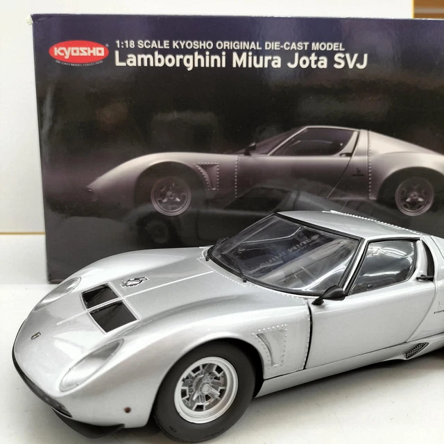 Miniature Kyosho 1/18 Smart Cabrio – Argent, Diecast, Boîte, Collection