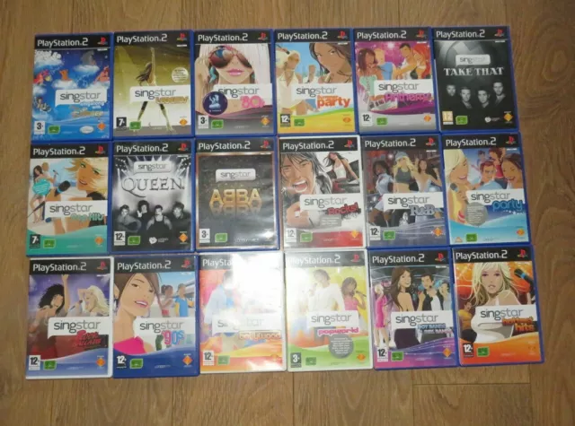Singstar ps2 games hotsell