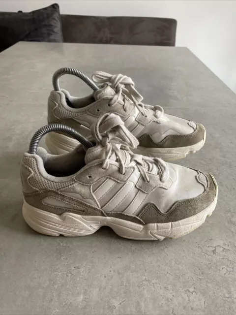 Adidas yung 96 trainers white grey sale