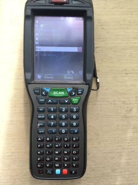 Honeywell Dolphin 99EX Laser Barcode Scanner PDA WiFi Bluetooth 99EXLG3-GC112XE