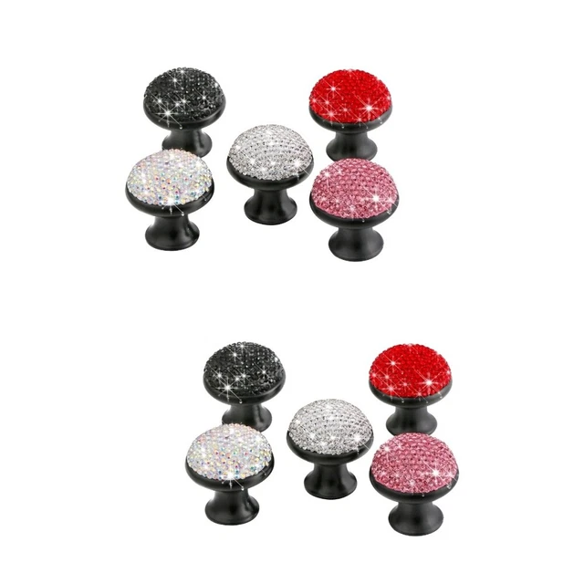 2 PCS Cupboard Handles Mushroom Knobs Dresser Drawers Cupboard Door Handles 2