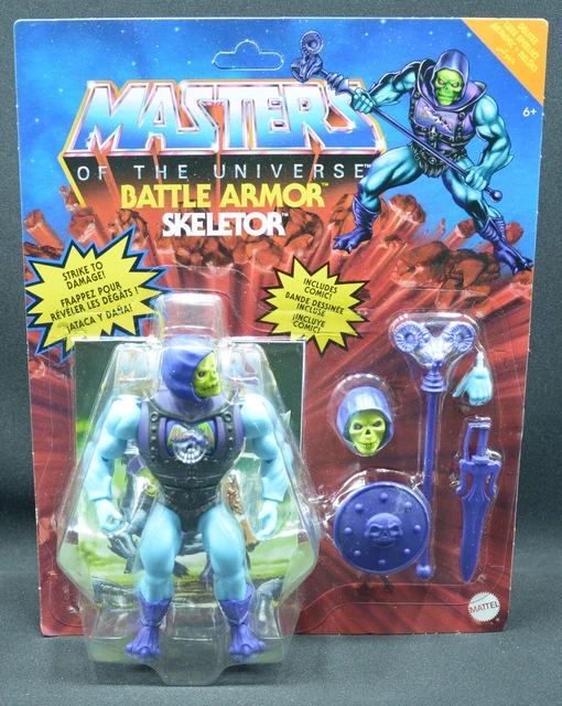 Hache Skeletor Musclor - Jouet Maîtres De L'Univers Mattel 1984 - Neuf Sous Emballage