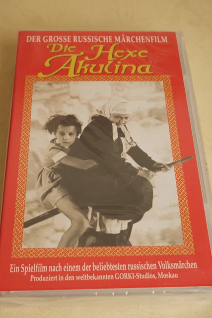 VHS DIE HEXE AKULINA der grosse russische märchenfilm/ eurovideo /ovp ...