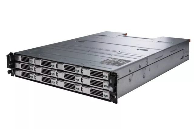 Dell EqualLogic PS6100XV 2U 12x 600GB SAS 15k 3.5" iSCSI SAN Storage Array 7.2TB
