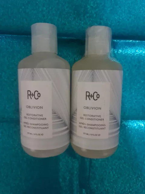 2x ♡ R+Co Oblivion Restorative Gel Conditioner ♡ 6oz Vegan PLZ READ