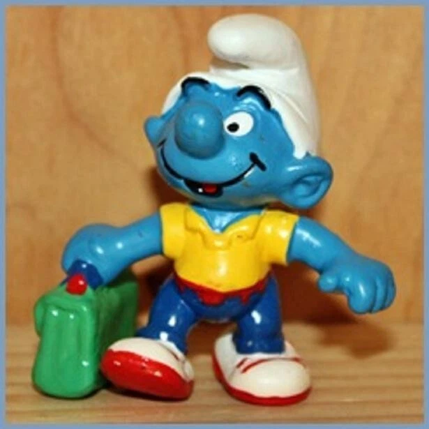 Figurine Schleich Schtroumpf Sportif – Réf. 20456 – Neuf – Collection Smurfs