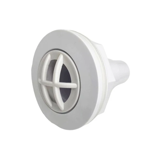 PLASTIC REPLACEMENT POOL Jet Fitting with Gasket and Adapter Simple ...