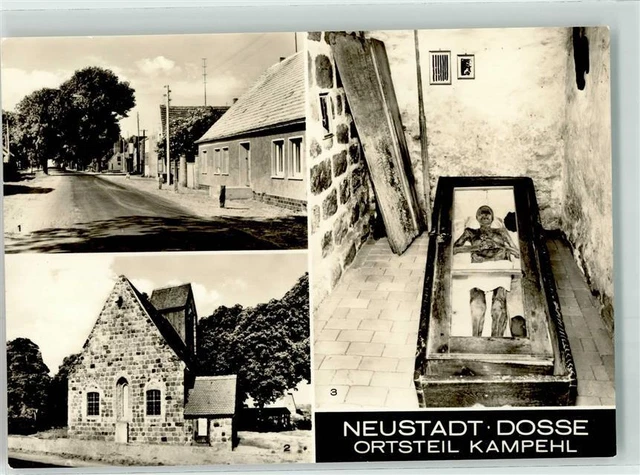 39390616 - 1900 Neustadt OT. Kampehl Wehrkirche Gruft Leichnam Ritter von