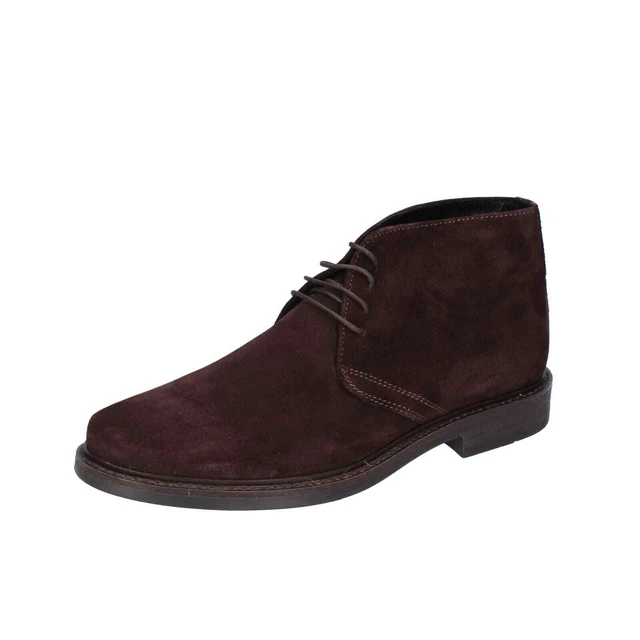 Chaussures Hommes BRUNO VERRI 40 Ue Bottines Brun en Daim EZ72-40
