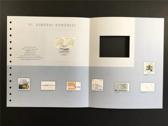 Germany Art-Edition 2005/22 Eurosai Congress Unissued Drafts!!