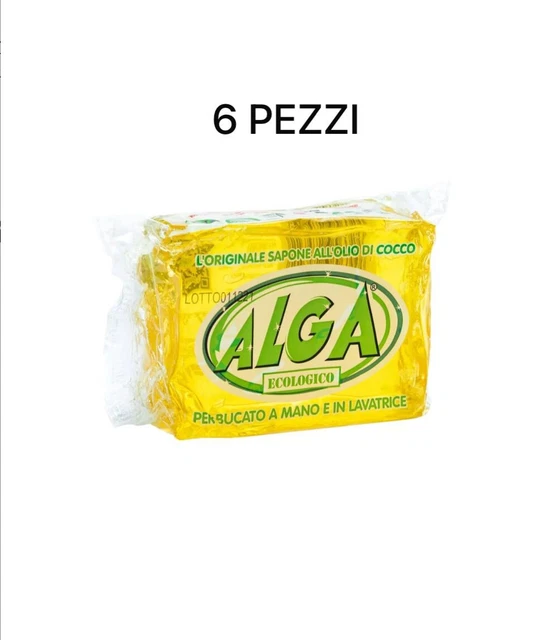 Alga sapone ecologico all'olio di cocco per bucato a mano e lavatrice 10 pezzi 8 Alga sapone ecologico all'olio di cocco per bucato a mano e lavatrice 10 pezzi 8