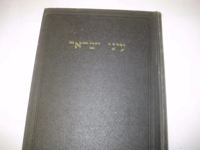 Hebrew 1937 FIRST EDITION Eine Yisrael by R. Israel Twersky CHASSIDIC KABBALAH