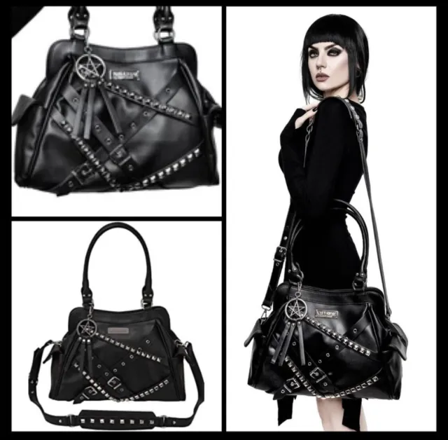 KILLSTAR Pendulum Handbag Purse Goth Punk Vegan Leather (Sold Out Model)