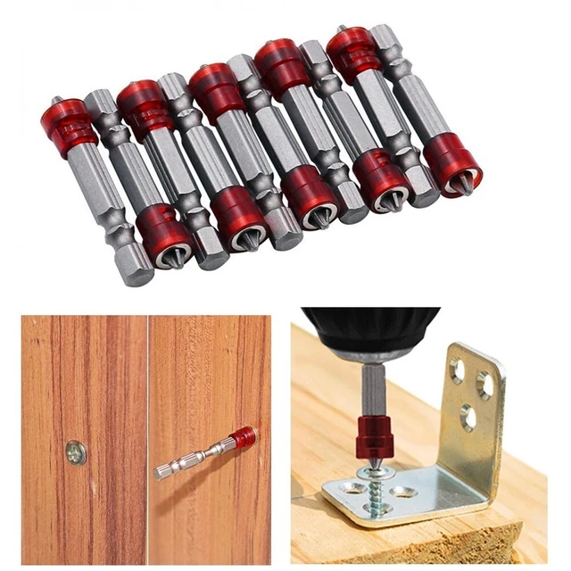 Tournevis Mèche Puissance Perceuse Croix Bout Tige Hexagonale Sans Durable Neuf