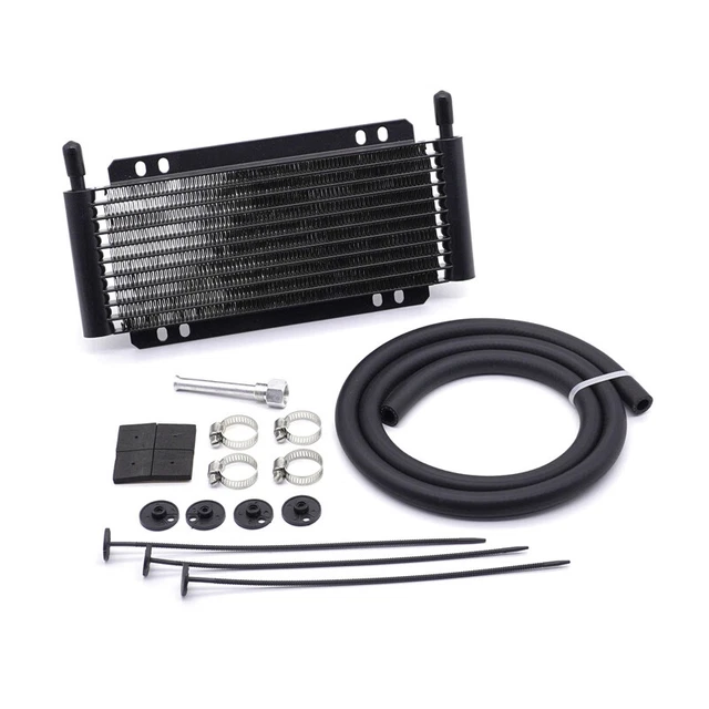 US STOCK 11 Row Rapid Cool Plate and Fin Automatic Transmission Oil Cooler 1PCS