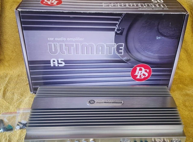 DS18 Full Range 4 Channel Amplifier 60x4 RMS 4 Channel Amp 1200W SXE-1200.4/BK - Foto 2