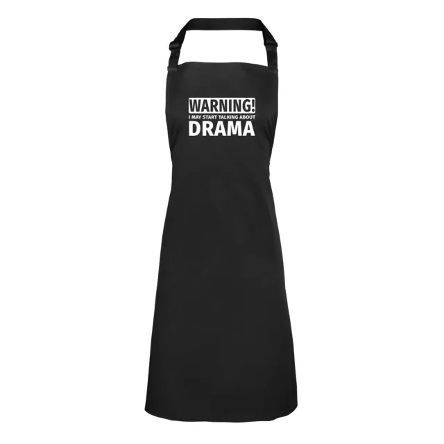 Warning May Start Talking about Drama grembiule da uomo donna