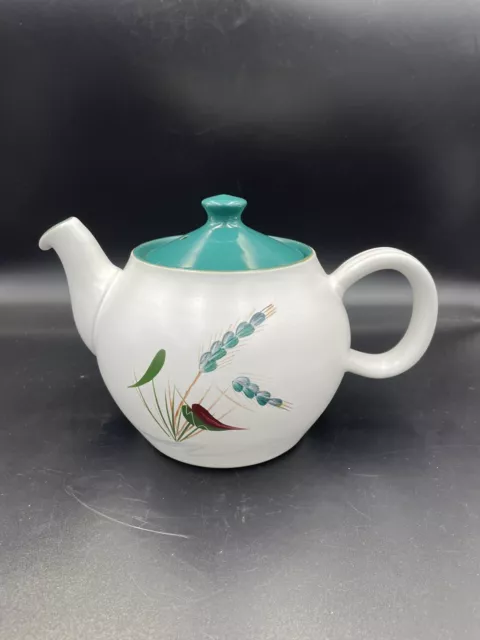 Denby Pottery Large Greenwheat Tea Pot