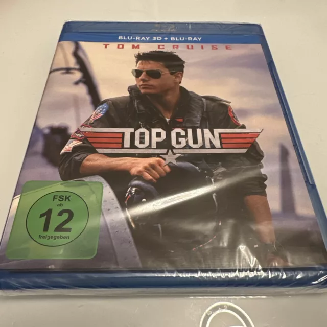 Top Gun - Blu-ray 3D + 2D - (Tom Cruise) NEU Ovp Kultfilm