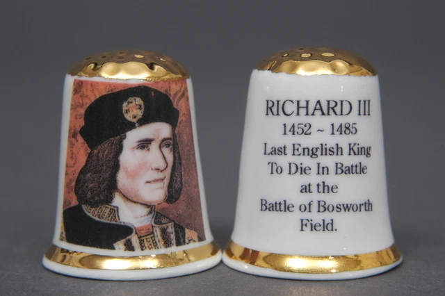 Richard III 1452-1485 Letzte Englische King Sich Würfel IN Battle Gold Top