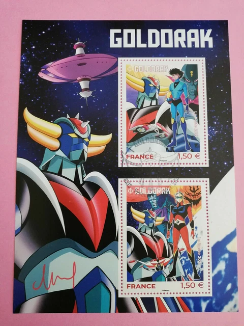 BLOC 2 TIMBRES GOLDORAK ED. LIMITEE