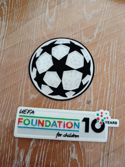 Patch UCL 2025-2026 Kit Champion's league Starball + UEFA Foundation 10
