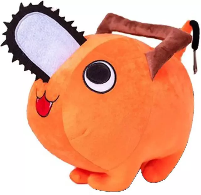 Chainsaw Man Denji Pochita Plush Head Cover Pillow Cosplay Headgear Plush  Doll