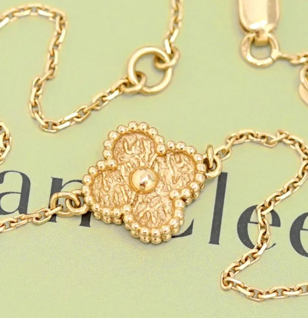 Van Cleef & Arpels VCA Rose Gold Carnelian Sweet Alhambra Necklace, New in  Box WA001 - Julia Rose Boston | Shop