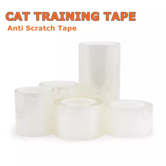 Cat Pet Anti Scratch Training Tape Protector Sticker Sofa Furniture Guard Roll