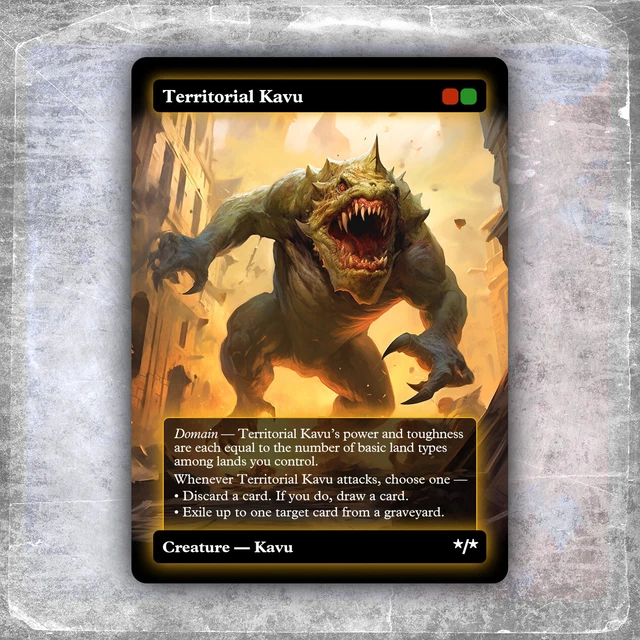 TERRITORIAL KAVU #4 [Altered artwork] - Hyperion Style EUR 9,55 ...