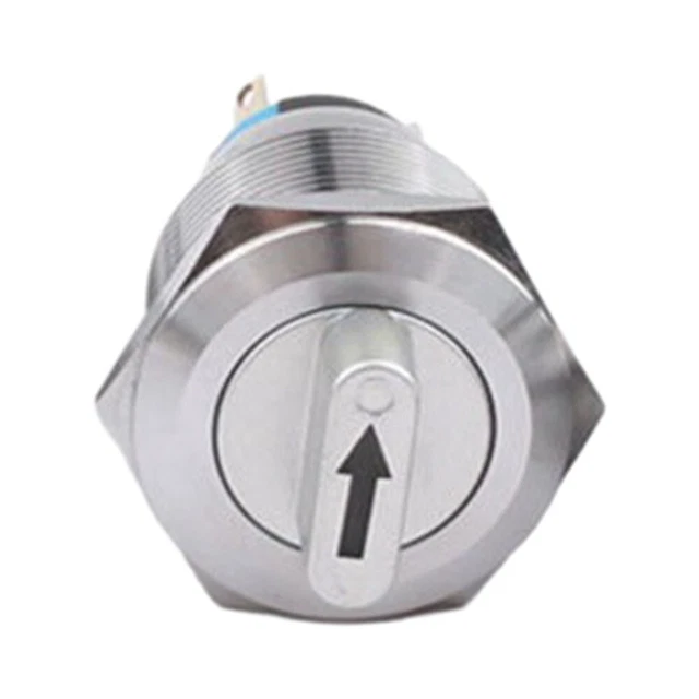 19mm 3position Interrupteur Rotatif Sélecteur En Métal