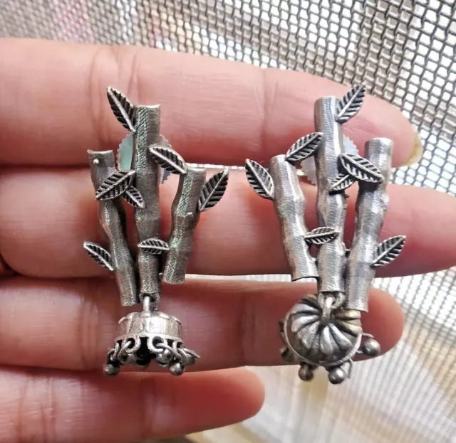 Pendientes Jhumki de Metal de latón sin níquel tradicional indio para...