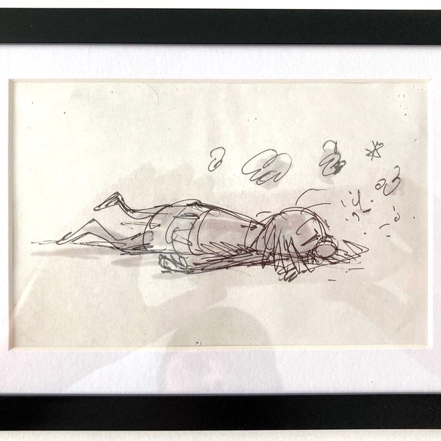 Ted Berman THE RESCUERS: ORIGINAL Storyboard Drawing by Disney Legend Ted Berman ...