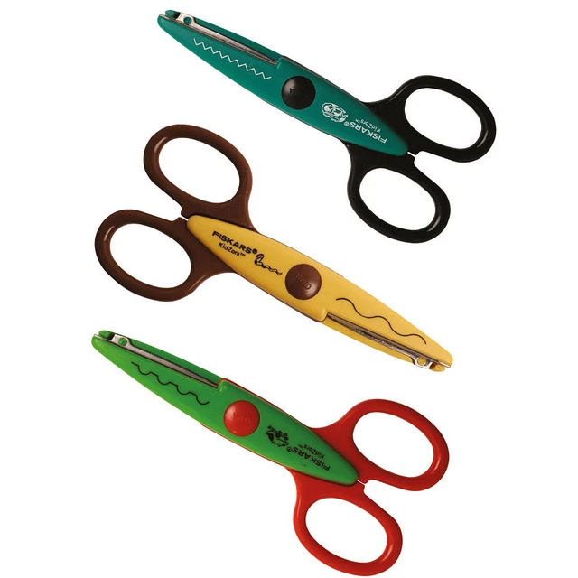 FISKARS® Kinderschere Sumpftiere 3 verschiedene Farben 13,0 cm