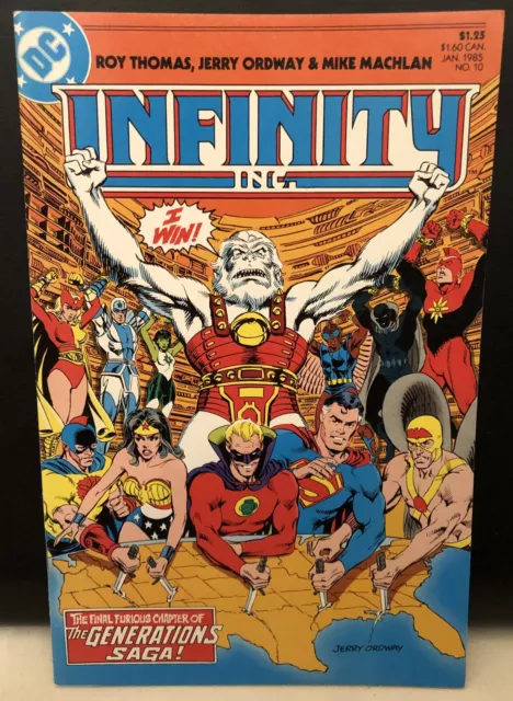 Infinity Inc #10 Comic DC Comics  1984