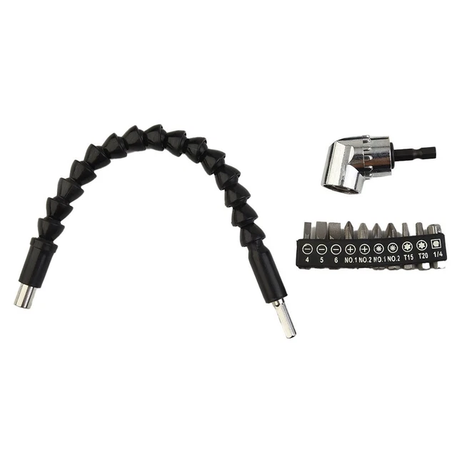 Kit De Fixation Perceuse Angle Droit 90° - Accessoire Extension Pour Espaces Étroits