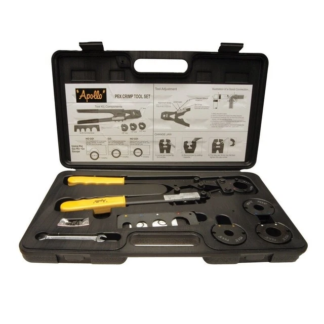 Apollo  1/2  Pex Multi-Head Crimp Tool Kit