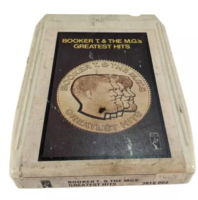 BOOKER T & THE MGS GREATEST HITS | B+ | 8-track 8 track tape cassette cartridge