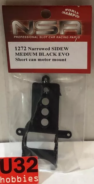 NSR 1272 Supporto Motore Sidewinder Classico Medio Nero Evolution