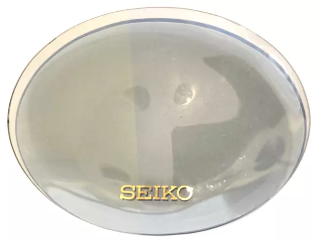 SEIKO Tinted Oval thick Glass Convex Dome Piece
