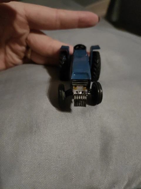 Tracteur Miniature NOREV 1/87 - Renault 86 R86 Bleu Canard - En Boîte
