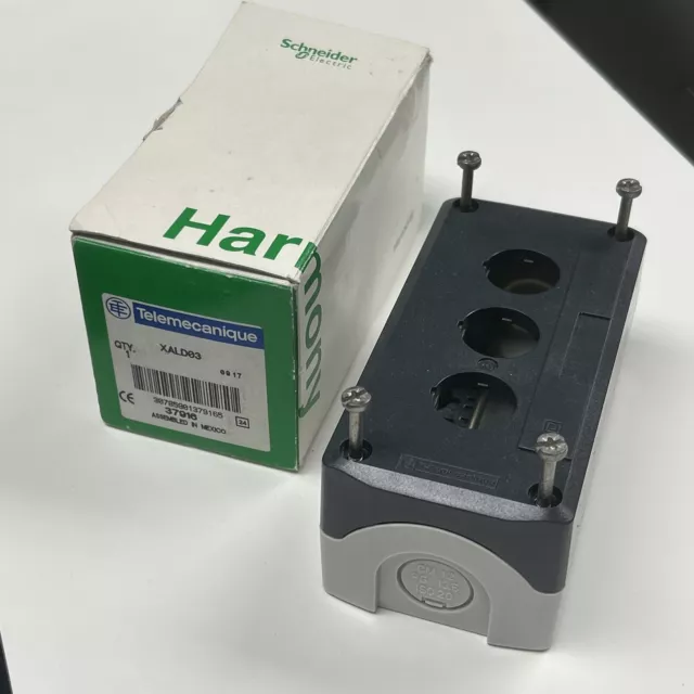 Schneider Electric Telemecanique Harmony XALD03 for Push Button Ø 22, 3 Hole